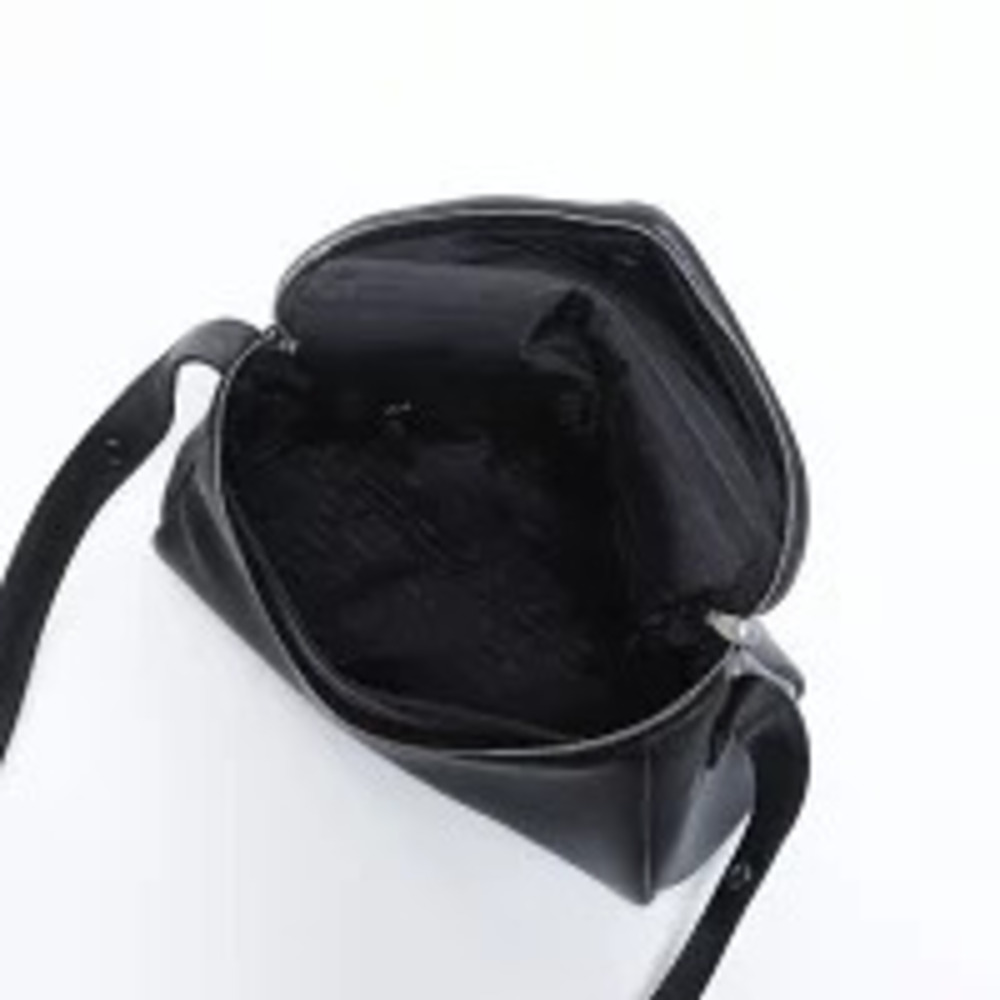 Prada Leather Shoulder Bag Black - Picture 13 of 13